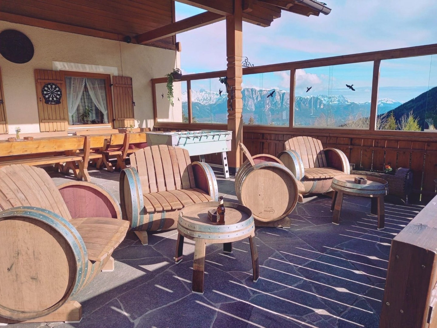 Terrazza soleggiata